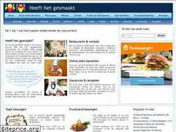 Sites similar to heefthetgesmaakt.nl