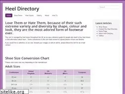 Sites similar to heeldirectory.com