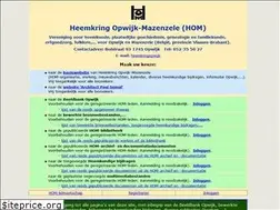 Sites similar to heemkringopwijk.net