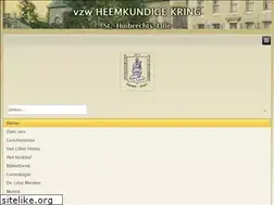Sites similar to heemkunde-shlille.be