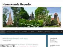 Sites similar to heemkundebeverlo.be