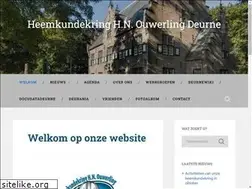 Sites similar to heemkundekringdeurne.nl
