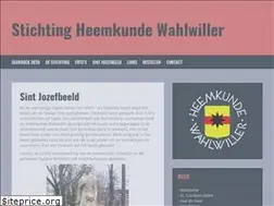 Sites similar to heemkundewahlwiller.nl