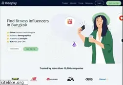 Sites similar to heepsy.com