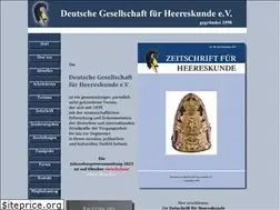Sites similar to heereskunde.de