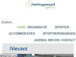 Sites similar to heerhugowaardsport.nl