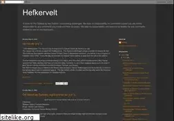 Sites similar to hefkervelt.blogspot.com