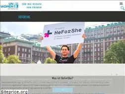 Sites similar to heforshe.de