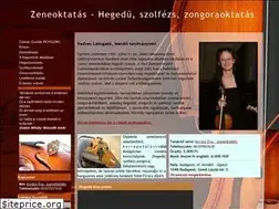 Sites similar to hegeduoktatas.hu