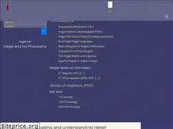 Sites similar to hegel.net