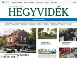 Sites similar to hegyvidekujsag.eu