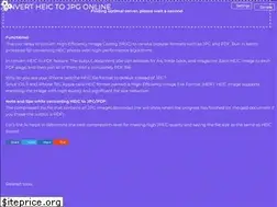 Sites similar to heictojpg.online