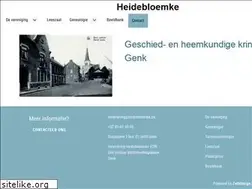 Sites similar to heidebloemke.be