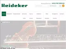 Sites similar to heideker.de