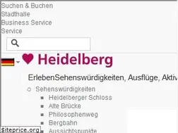 Sites similar to heidelberg-marketing.de