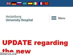 Sites similar to heidelberg-university-hospital.com