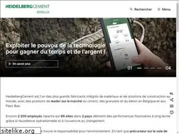 Sites similar to heidelbergcement.be