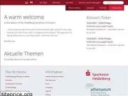 Sites similar to heidelberger-sinfoniker.de