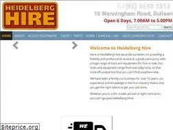 Sites similar to heidelberghire.com.au