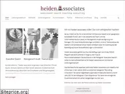 Sites similar to heiden-associates.com