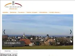 Sites similar to heidenburg.de
