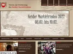 Sites similar to heider-marktfrieden.de