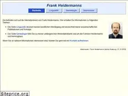Sites similar to heidermanns.net
