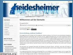 Sites similar to heidesheimer-zeitung.de