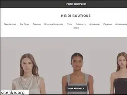 Sites similar to heidiboutique.com