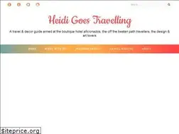 Sites similar to heidigoestravelling.com