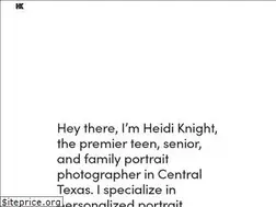 Sites similar to heidiknightphotography.com