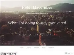 Sites similar to heidimacomber.com