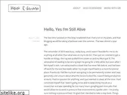 Sites similar to heidirgardner.wordpress.com
