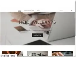 Sites similar to heidiwillbanks.com