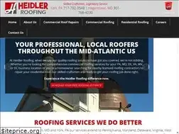 Sites similar to heidlerroofing.com