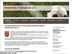 Sites similar to heidmuehlerfc-schortens.de
