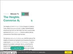 Sites similar to heightsatconverse.com
