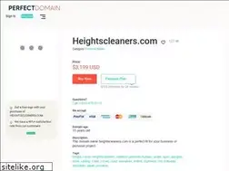 Sites similar to heightscleaners.com