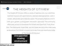 Sites similar to heightsofcityview.com