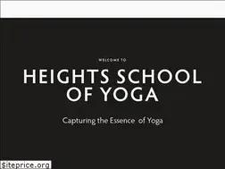 Sites similar to heightsschoolofyoga.com