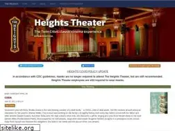 Sites similar to heightstheater.com