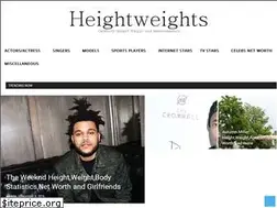 Sites similar to heightweights.com