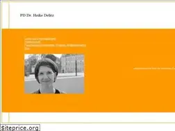 Sites similar to heike-delitz.de