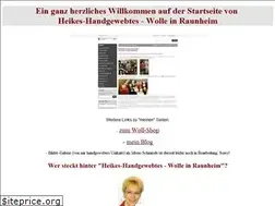 Sites similar to heikes-handgewebtes.de