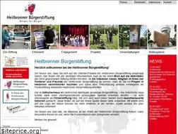 Sites similar to heilbronner-buergerstiftung.de