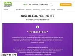 Sites similar to heilbronner-huette.at