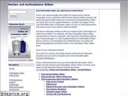 Sites similar to heilen-mit-kolloidalem-silber.de