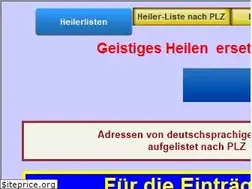 Sites similar to heilerlisten.de