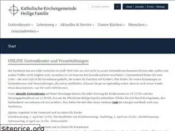 Sites similar to heiligefamilie.de