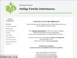 Sites similar to heiligefamilie.net